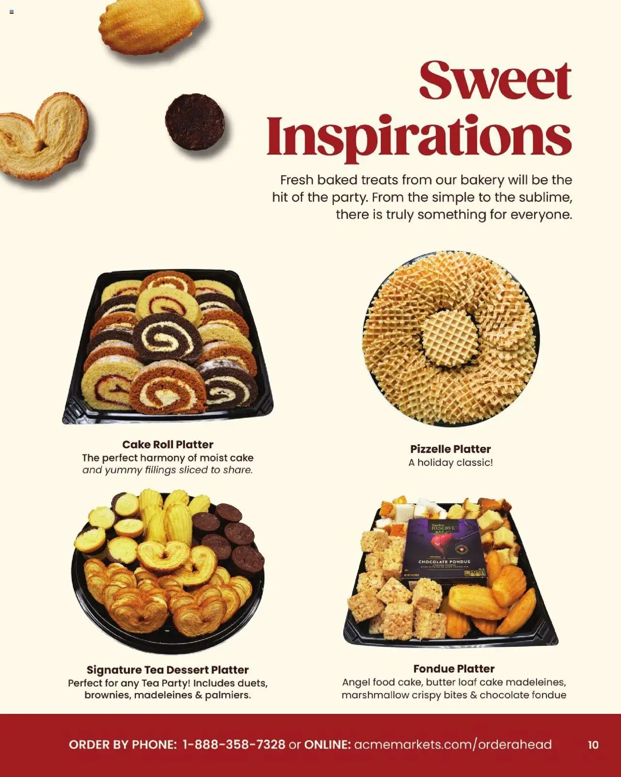 Acme Entertaining Guide - valid from 03.10.2025 | Page: 11 | Products: Bakery, Butter, Tea, Phone