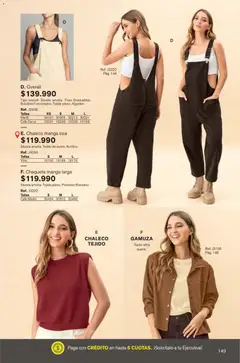 Leonisa - Catálogo principal -  Vista previa de la revista de la tienda Leonisa valido desde el 07.12.2025 | Página: 149 | Productos: Gamuza, Chaqueta, Café, Vino