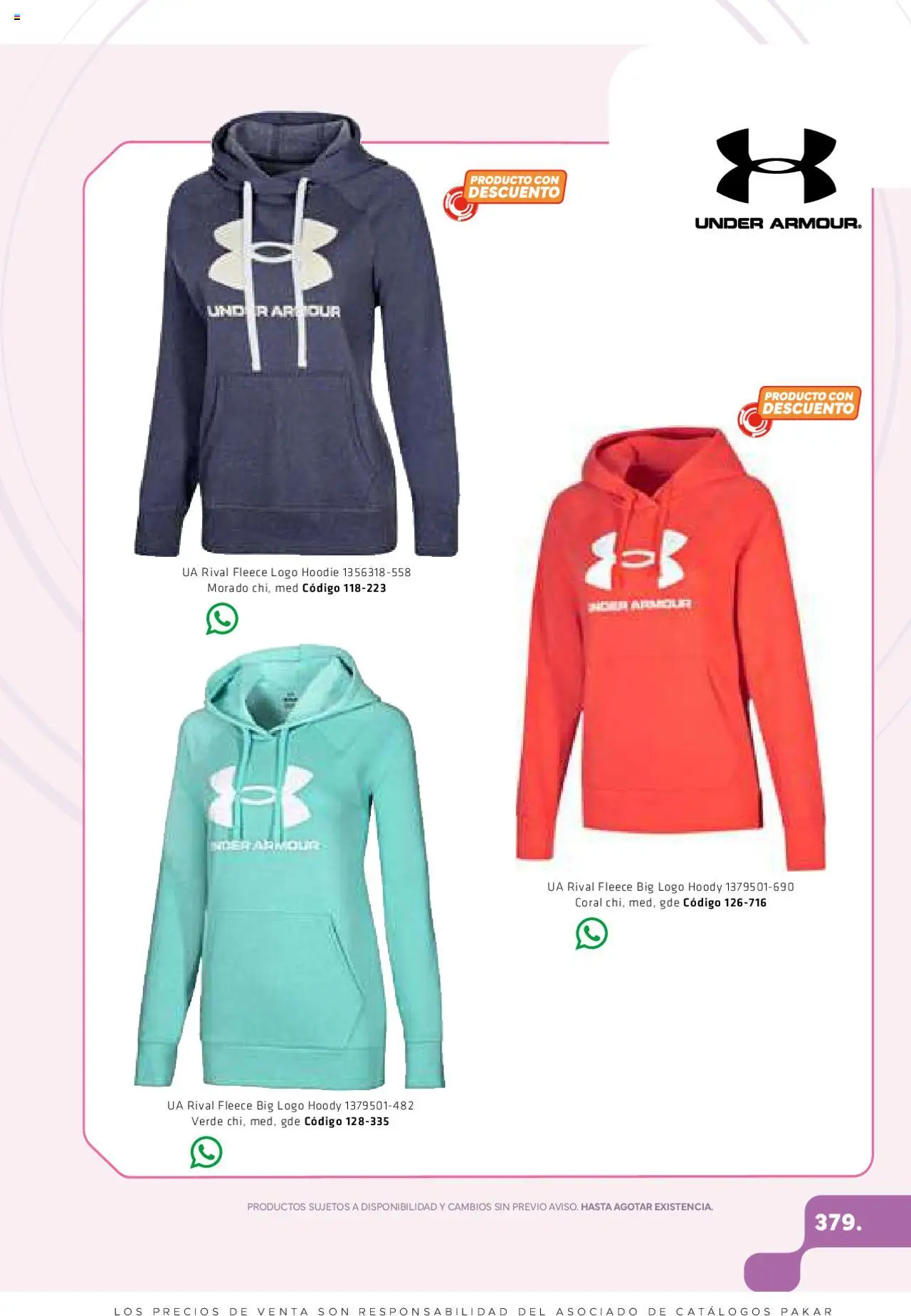 Nuevas ofertas de SC Pakar válidas en toda la República Mexicana desde el 06.03.2025. ¡Encuentra las mejores ofertas en SC Pakar catálogo Women! | Página: 379