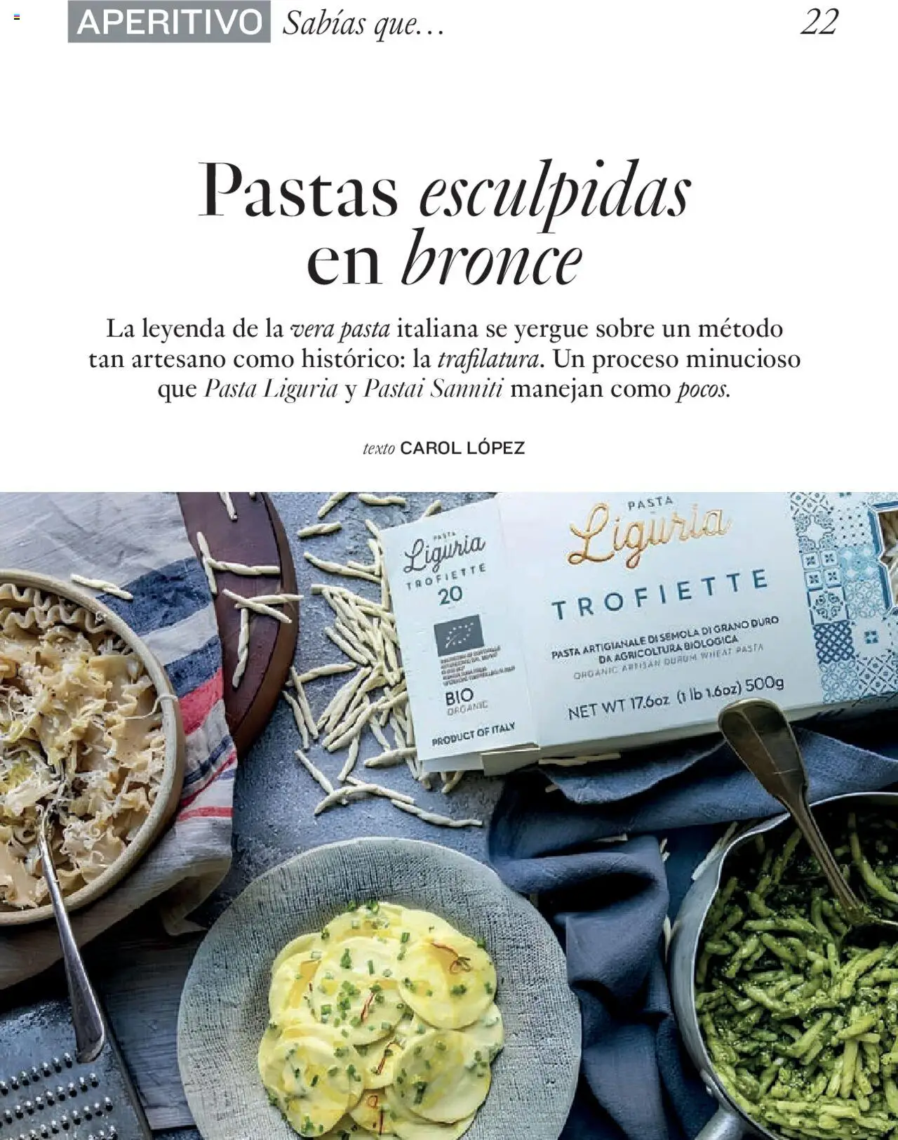 Nuevas ofertas de El Corte Inglés válidas en toda la República Mexicana desde el 27.06.2025. ¡Encuentra las mejores ofertas en El Corte Inglés Gourmet Magazin! | Página: 22 | Productos: Pasta, Sobre
