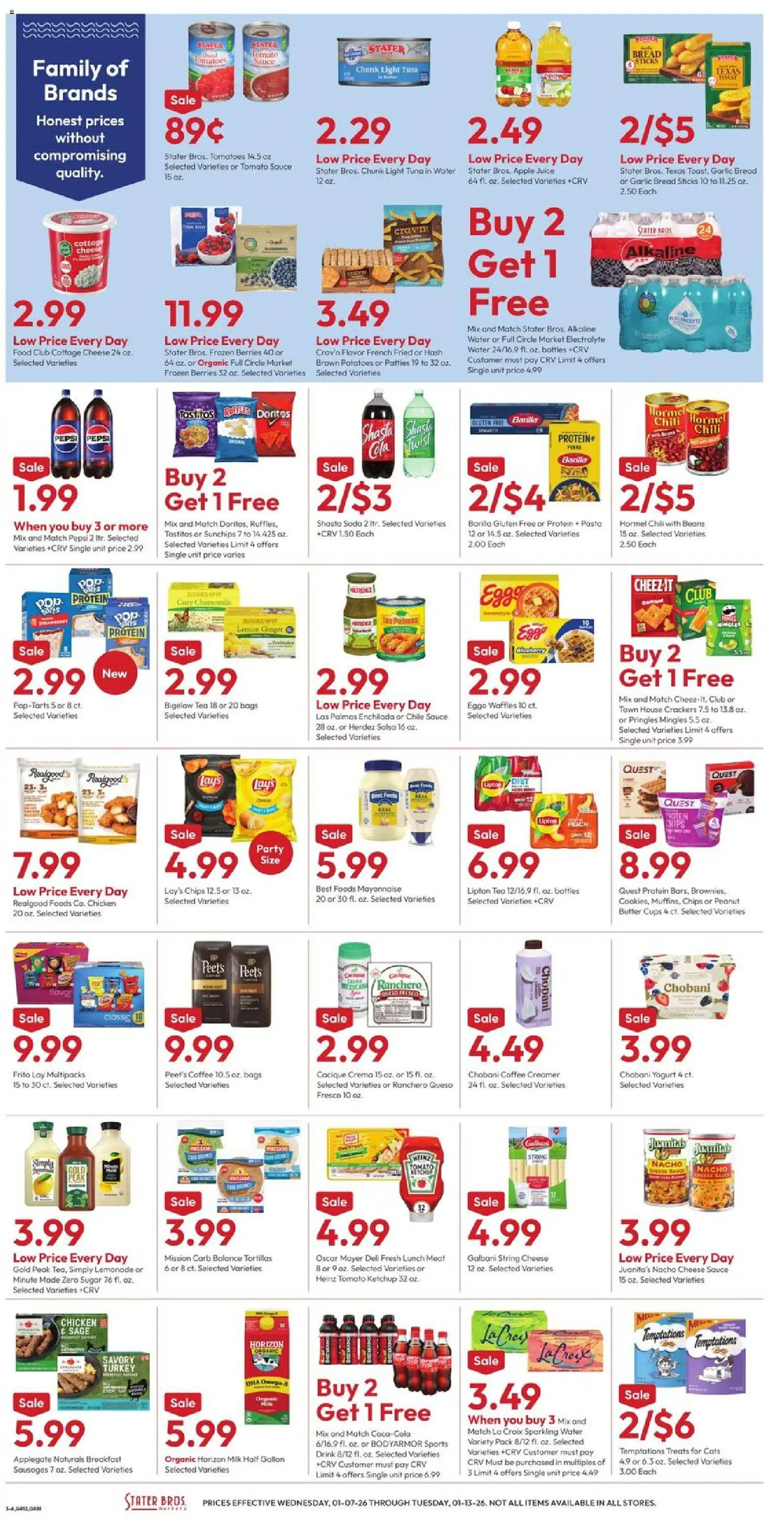 Stater Bros Weekly Ad - valid from 07.01.2026 | Page: 2