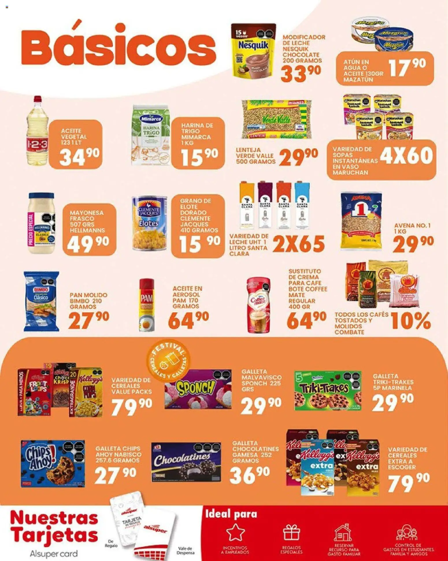 Nuevas ofertas de Alsuper válidas en toda la República Mexicana desde el 17.03.2026. ¡Encuentra las mejores ofertas en Alsuper folleto Chihuahua-Estado! | Página: 6 | Productos: Frasco, Aceite, Botella, Despensa