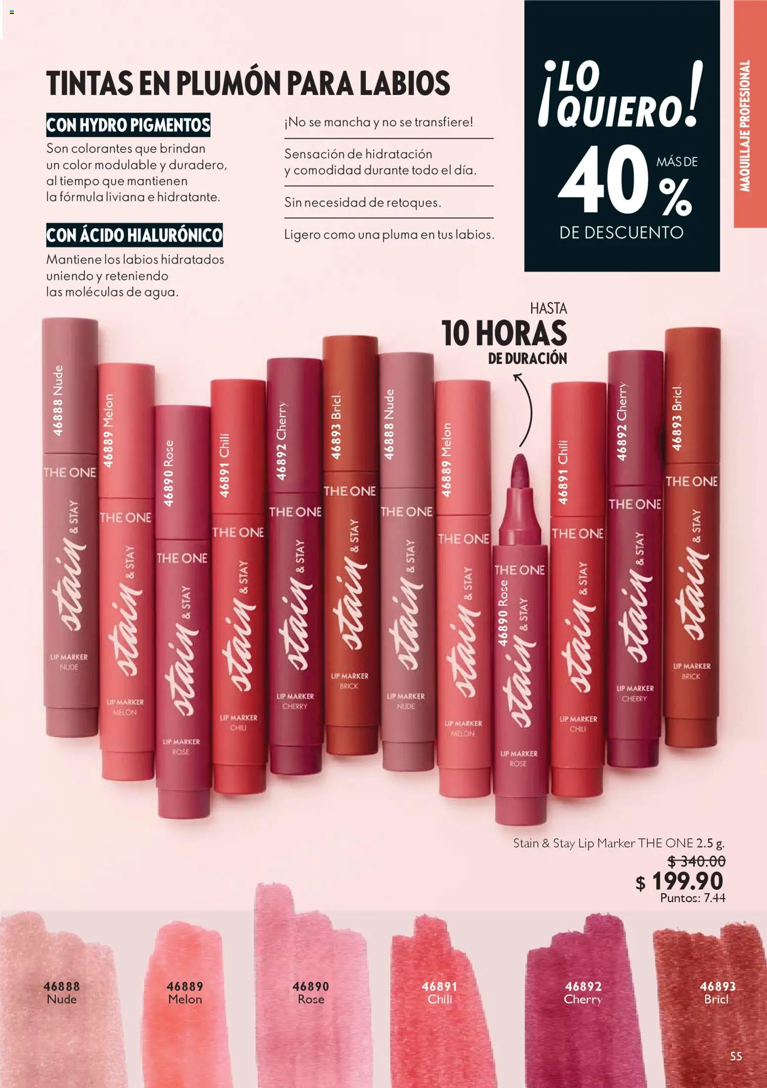 Nuevas ofertas de Oriflame válidas en toda la República Mexicana desde el 27.12.2025. ¡Encuentra las mejores ofertas en Oriflame campaña 1 2026! | Página: 55 | Productos: Melón, Maquillaje