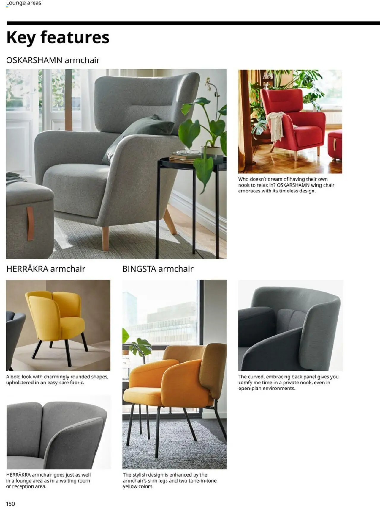 IKEA Office Brochure 2025 - valid from 01.03.2025 | Page: 150 | Products: Armchair, Chair
