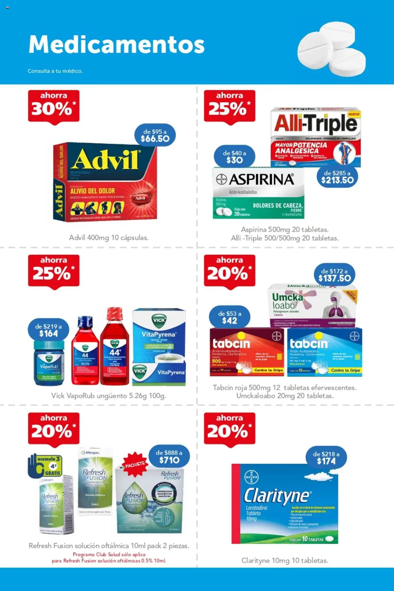 Nuevas ofertas de Farmacia San Pablo válidas en toda la República Mexicana desde el 28.09.2025. ¡Encuentra las mejores ofertas en Farmacia San Pablo catálogo! | Página: 4 | Productos: Vitaminas, Caja, Tableta