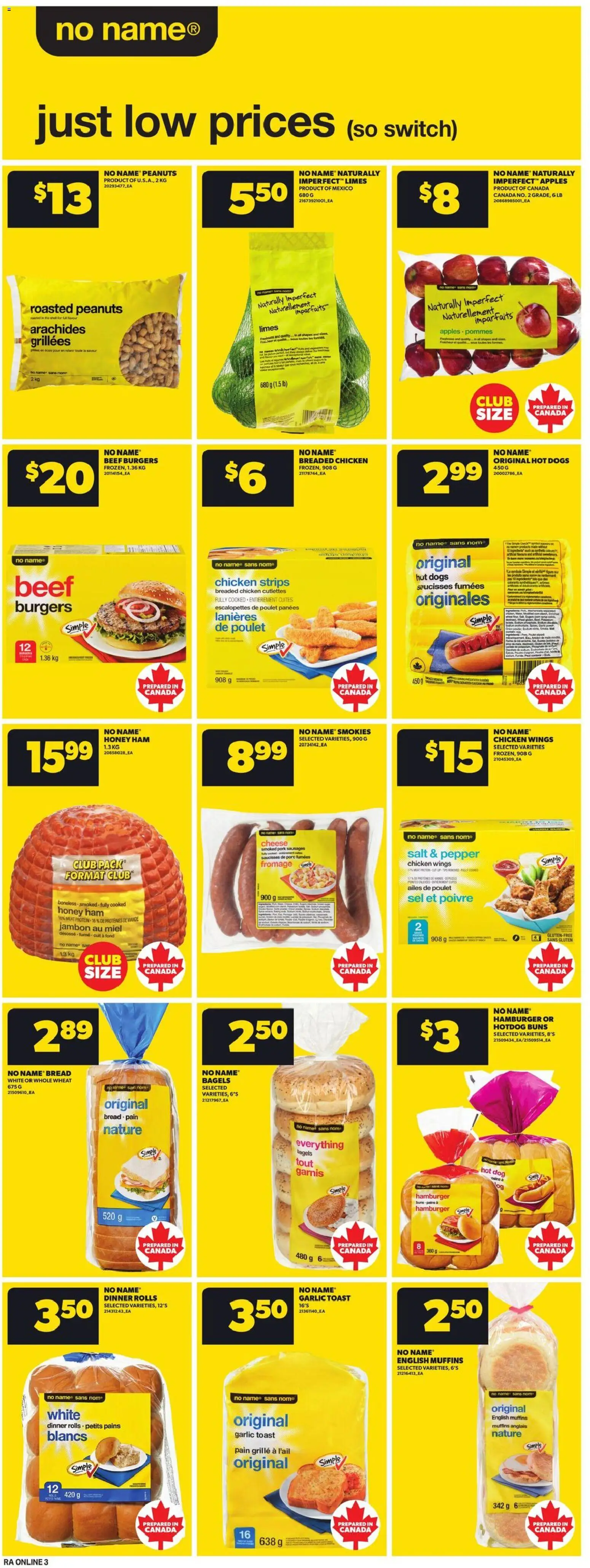 Atlantic Superstore flyer valid from 30.04.2026 | Page: 11 | Products: Beef, Chicken wings, Ham, Chicken