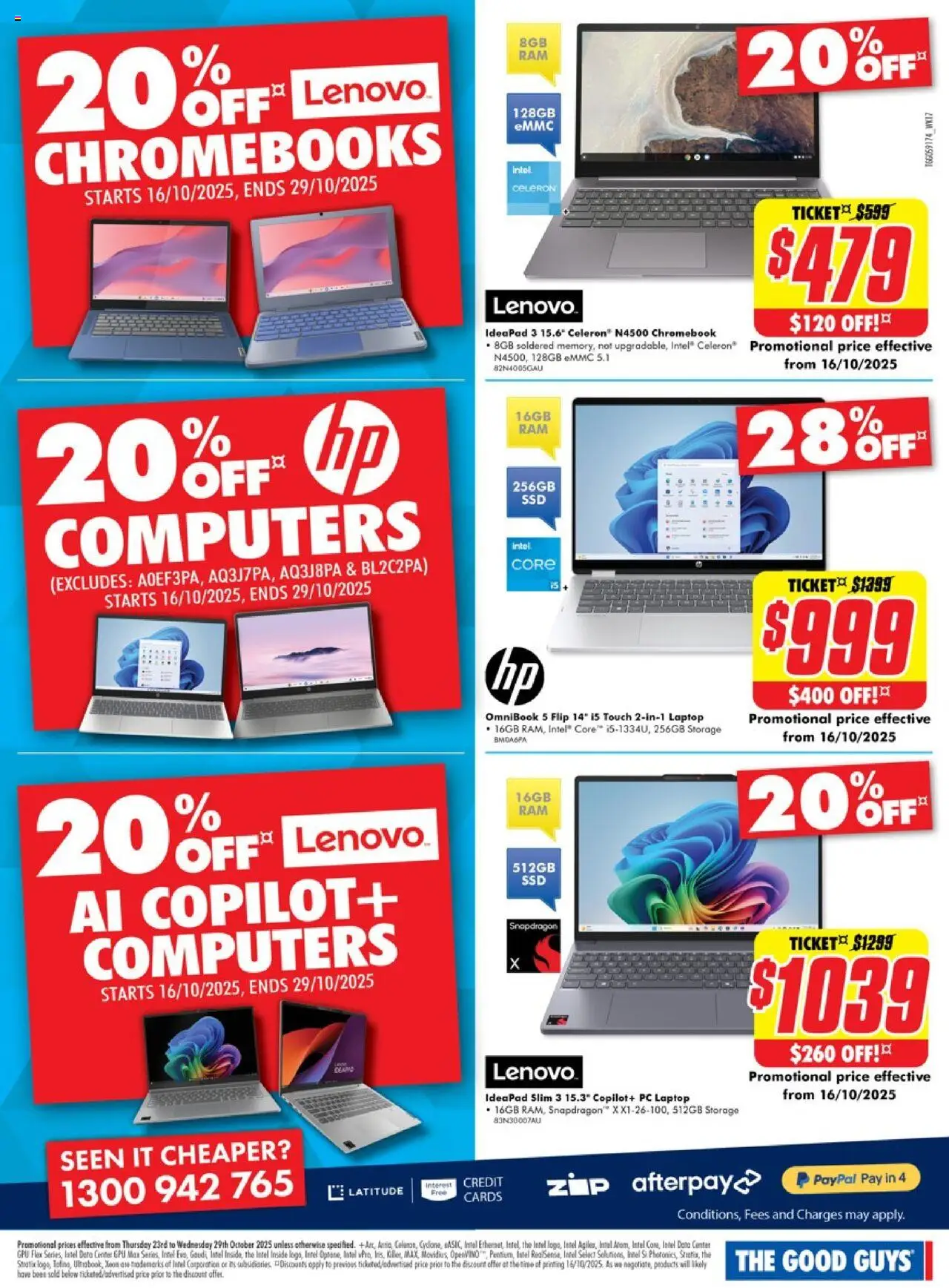The Good Guys catalogue - valid from 22.10.2025 | Page: 19 | Products: Pc, Laptop
