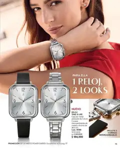 Ésika revista - valida desde el 09.07.2025 | Página: 95 | Productos: Reloj, Aretes, Caja