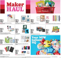 Preview of Michaels weekly ads valid from 10.08.2025
