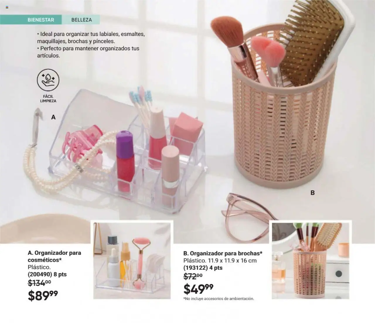 Nuevas ofertas de AVON válidas en toda la República Mexicana desde el 13.09.2025. ¡Encuentra las mejores ofertas en AVON - Casa & Estilo 14 2025! | Página: 118 | Productos: Organizador