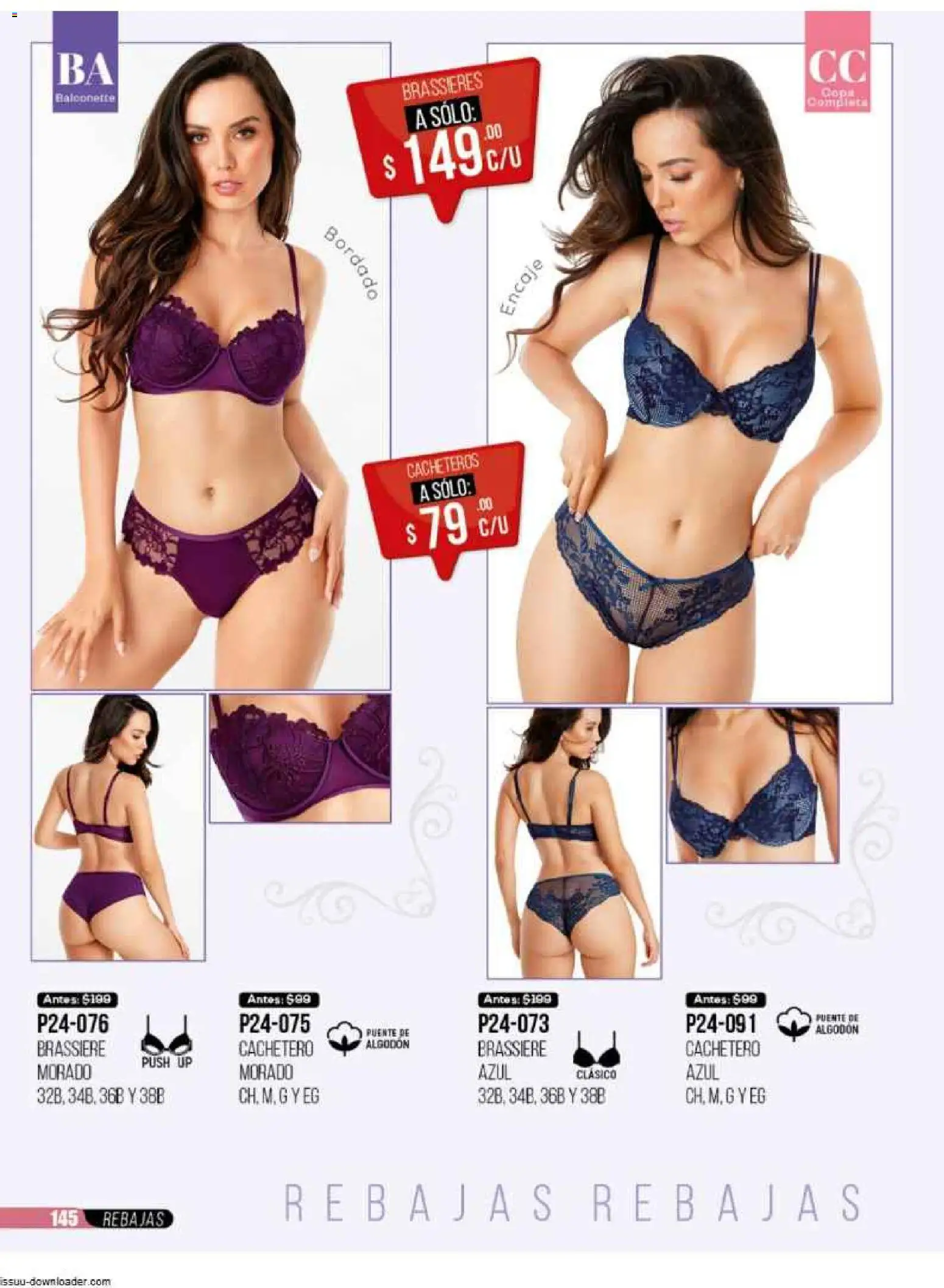 Nuevas ofertas de Cklass válidas en toda la República Mexicana desde el 31.10.2025. ¡Encuentra las mejores ofertas en Cklass catálogo Super Rebajas Ropa! | Página: 148 | Productos: Algodón, Cachetero