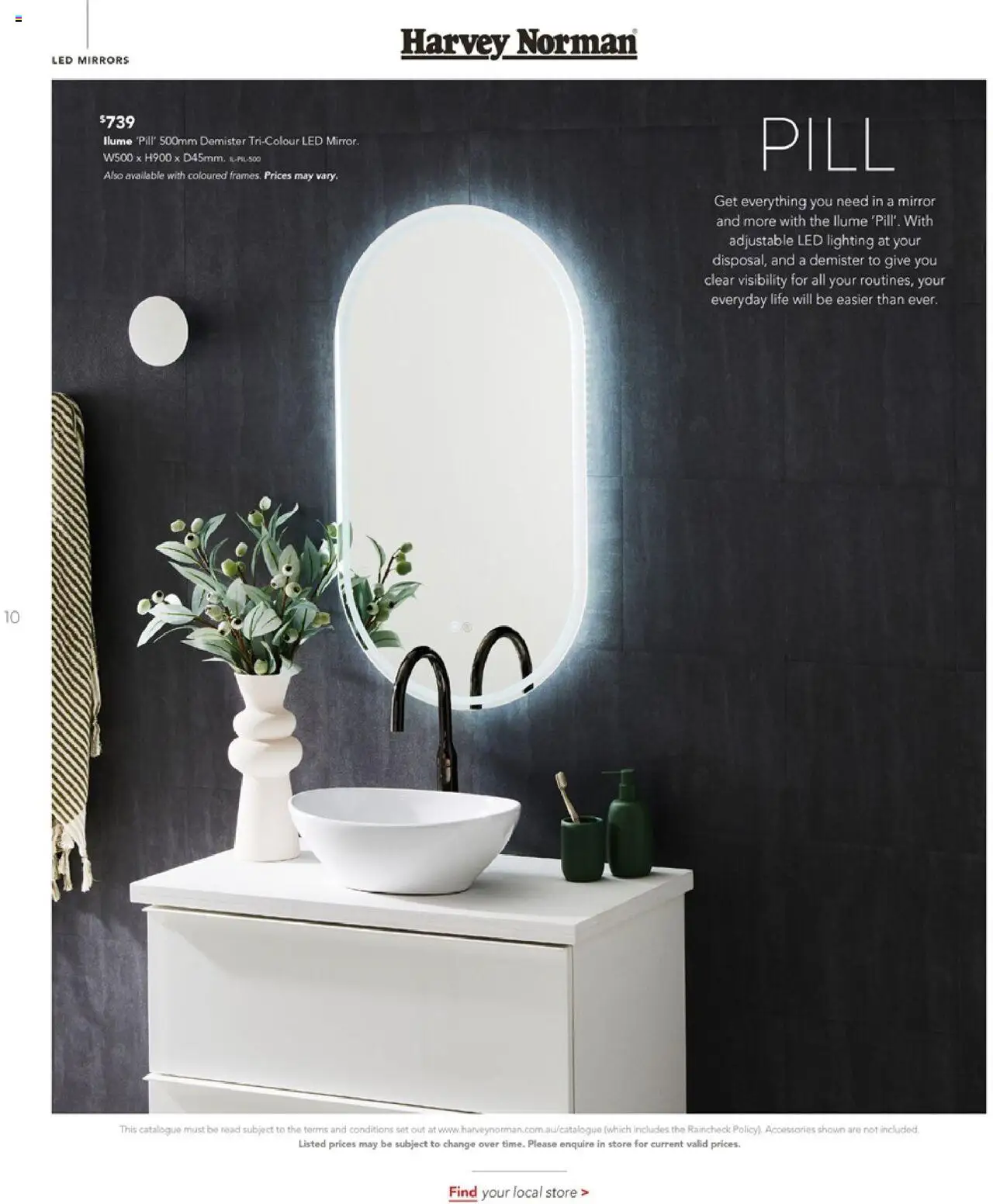 Harvey Norman catalogue - valid from 11.06.2025 | Page: 10 | Products: Mirror, Accessories