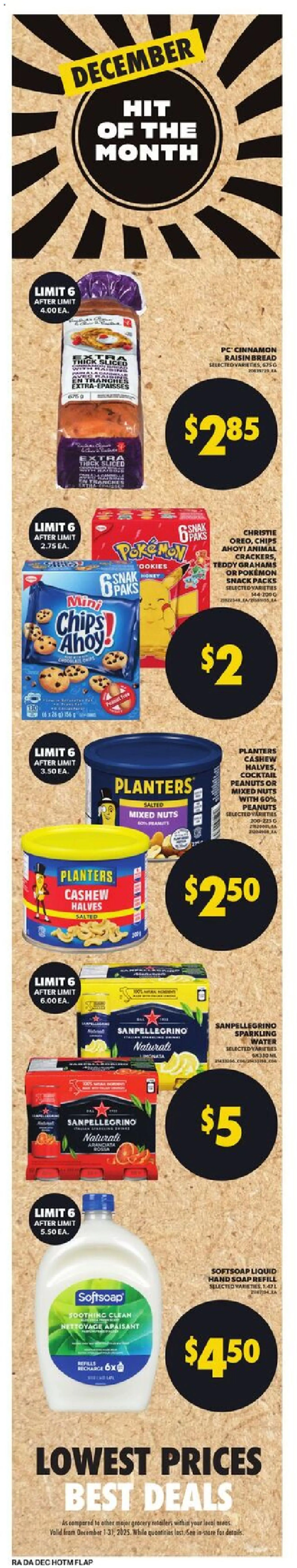 Atlantic Superstore flyer valid from 27.11.2025 | Page: 8 | Products: Chips, Nuts, PC, Soap