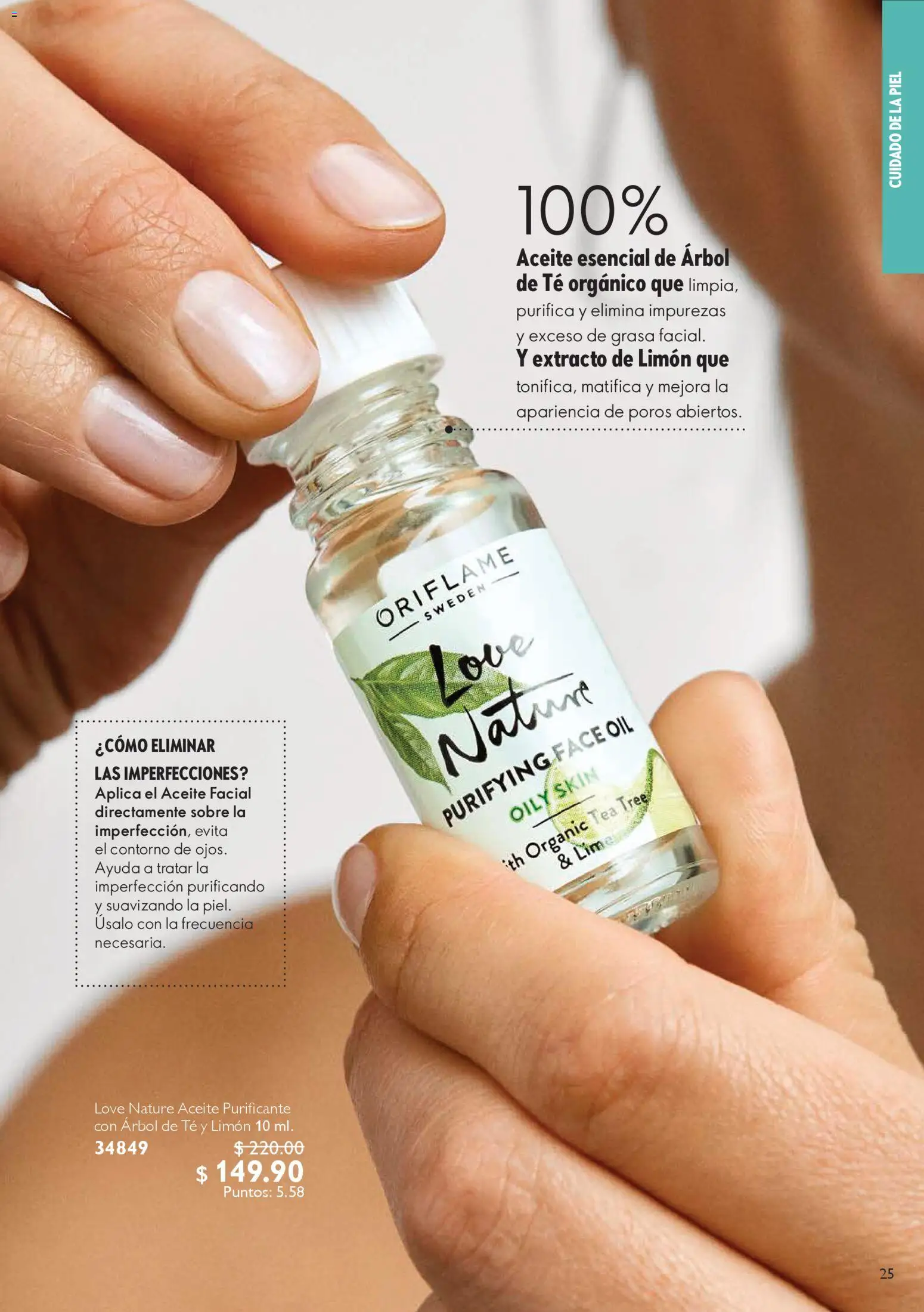 Nuevas ofertas de Oriflame válidas en toda la República Mexicana desde el 27.12.2025. ¡Encuentra las mejores ofertas en Oriflame campaña 1 2026! | Página: 25 | Productos: Contorno, Aceite, Té, Sobre