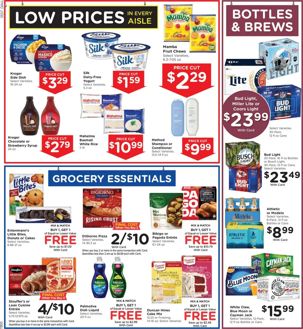 Dillons Weekly Ad - KS - valid from 15.10.2025 | Page: 7 | Products: Shampoo, Yogurt, Pizza, Lemon