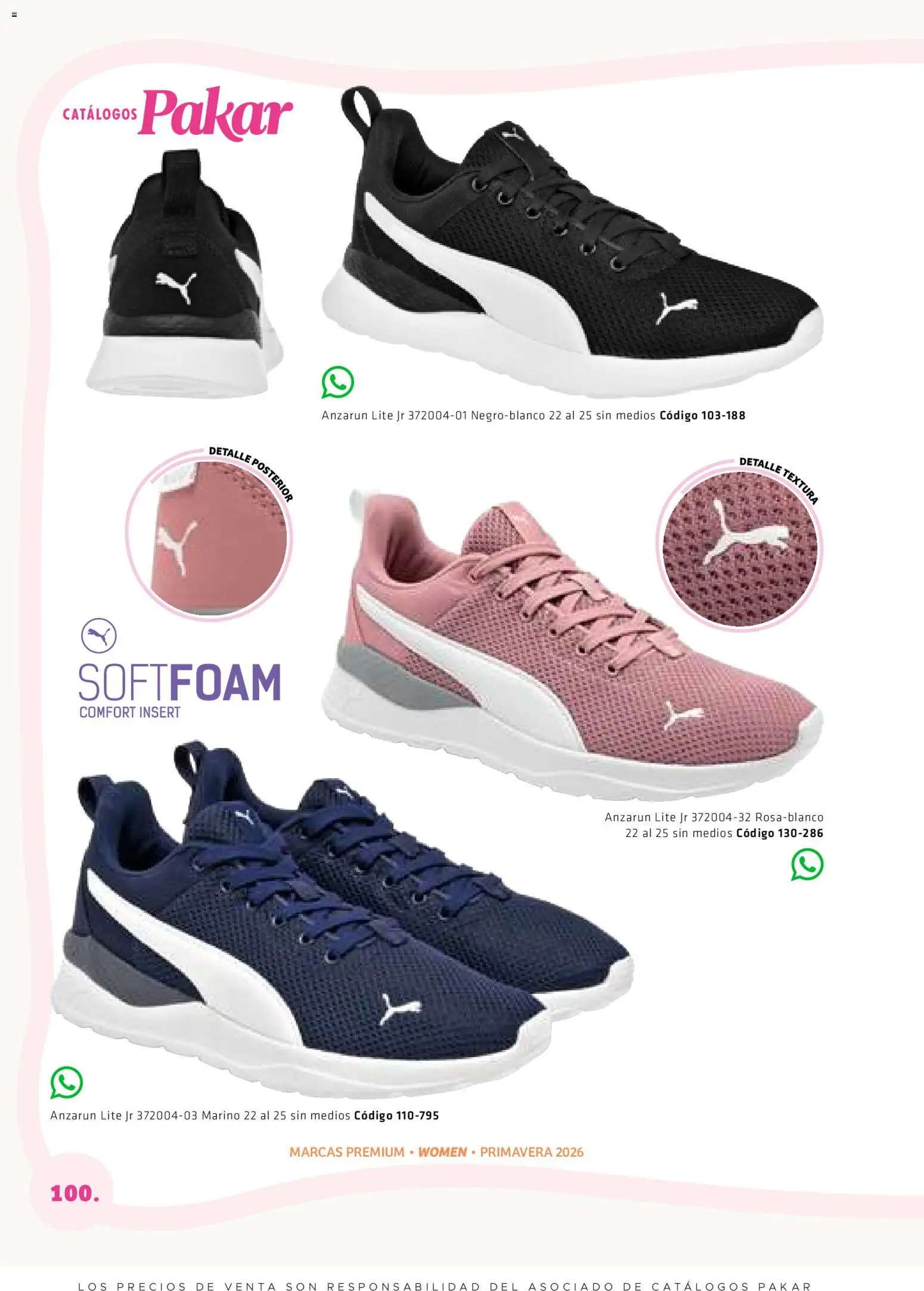 Nuevas ofertas de SC Pakar válidas en toda la República Mexicana desde el 27.02.2026. ¡Encuentra las mejores ofertas en SC Pakar catálogo Premium Women! | Página: 100