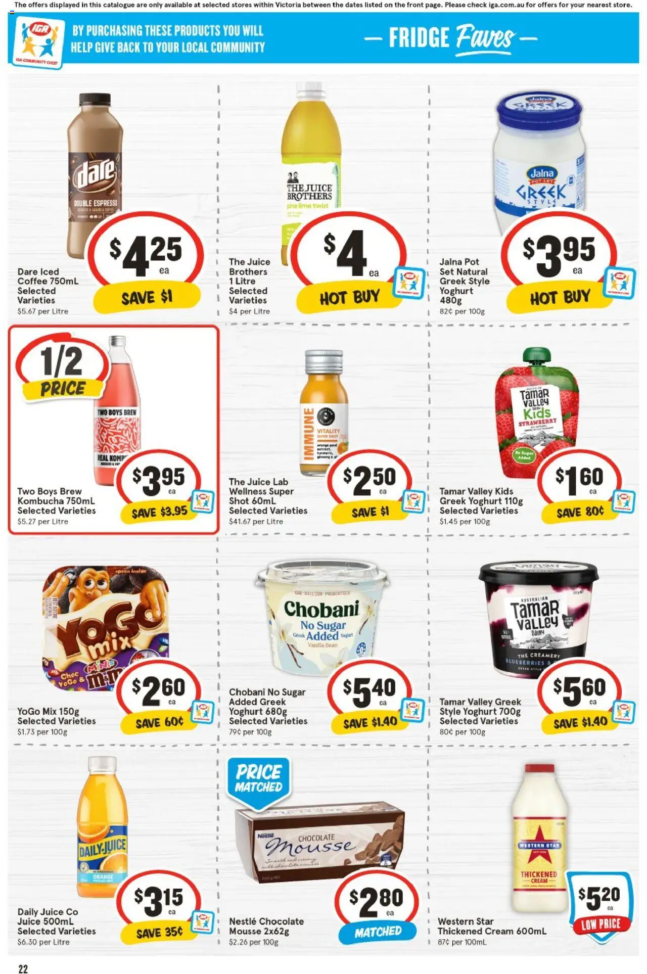 IGA catalogue - valid from 18.06.2025 | Page: 18 | Products: Juice, Sugar, Lime, Blueberries