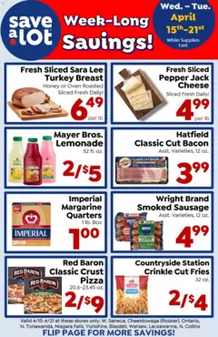 Preview of Save a Lot weekly ads valid from 15.04.2026
