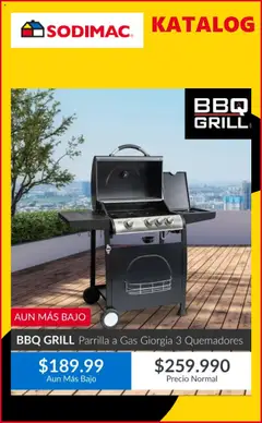 Sodimac ofertas  │ válido desde el 12.08.2025 | Página: 10 | Productos: Parrilla