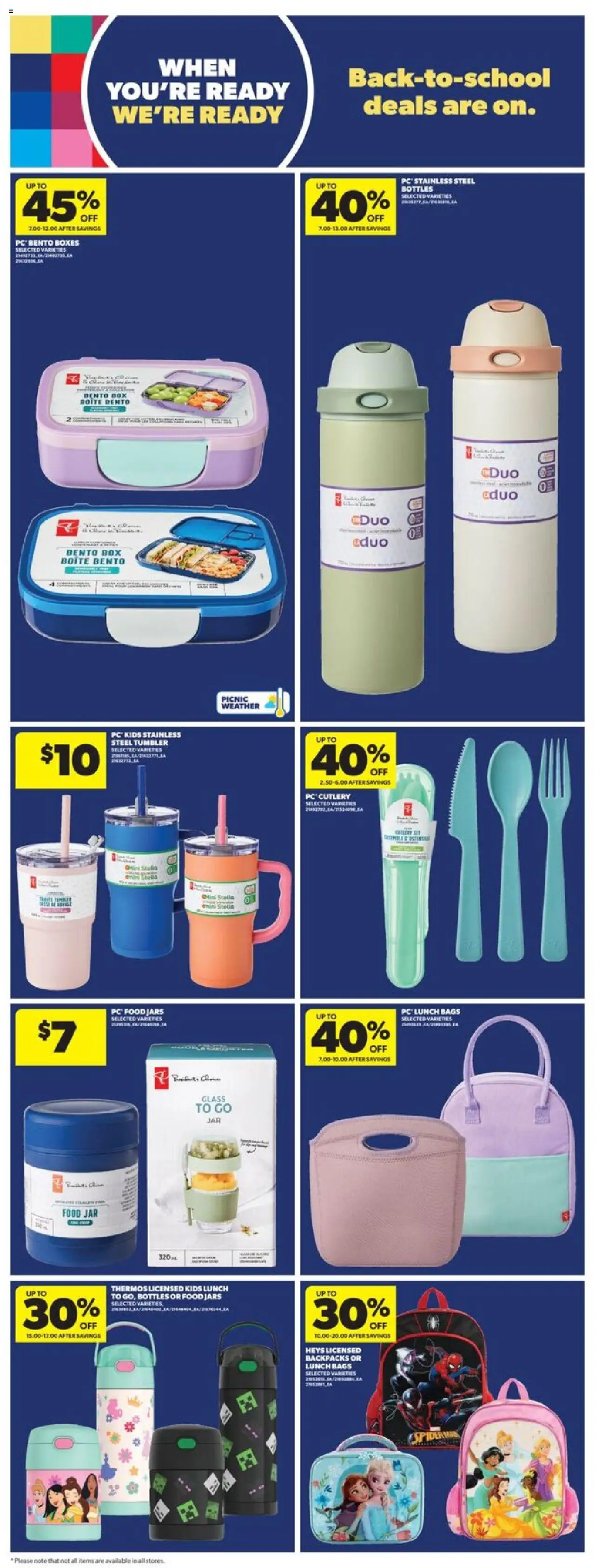 Real Canadian Superstore flyer valid from 31.07.2025 | Page: 29 | Products: PC, Box