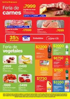 Vista previa Vea - Ofertas fin de semana | Córdoba válido desde el 13.03.2026 | Página: 3 | Productos: Desinfectante, Banana, Azucar, Cerdo