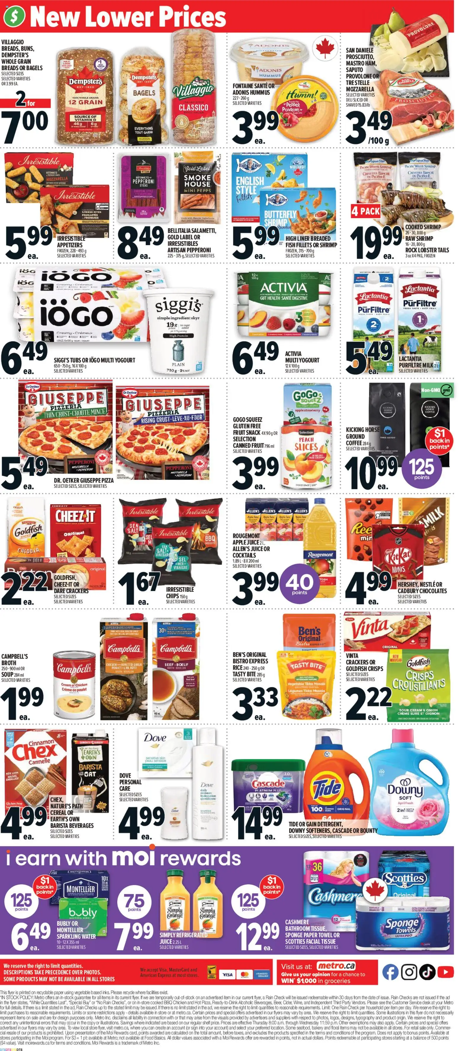 Metro flyer valid from 12.02.2026 | Page: 4 | Products: Fish, Sour cream, Bakery, Shelf