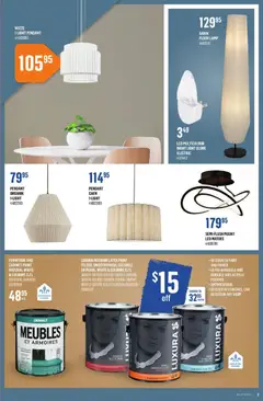 Preview of Canac weekly flyer from shop Canac valid from 11.12.2025 | Page: 8 | Products: Cabinet, Lamp