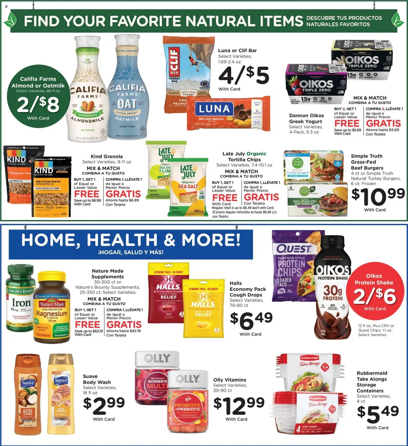 Ralphs Weekly Ad - valid from 04.02.2026 | Page: 8 | Products: Magnesium, Butter, Yogurt, Body Wash