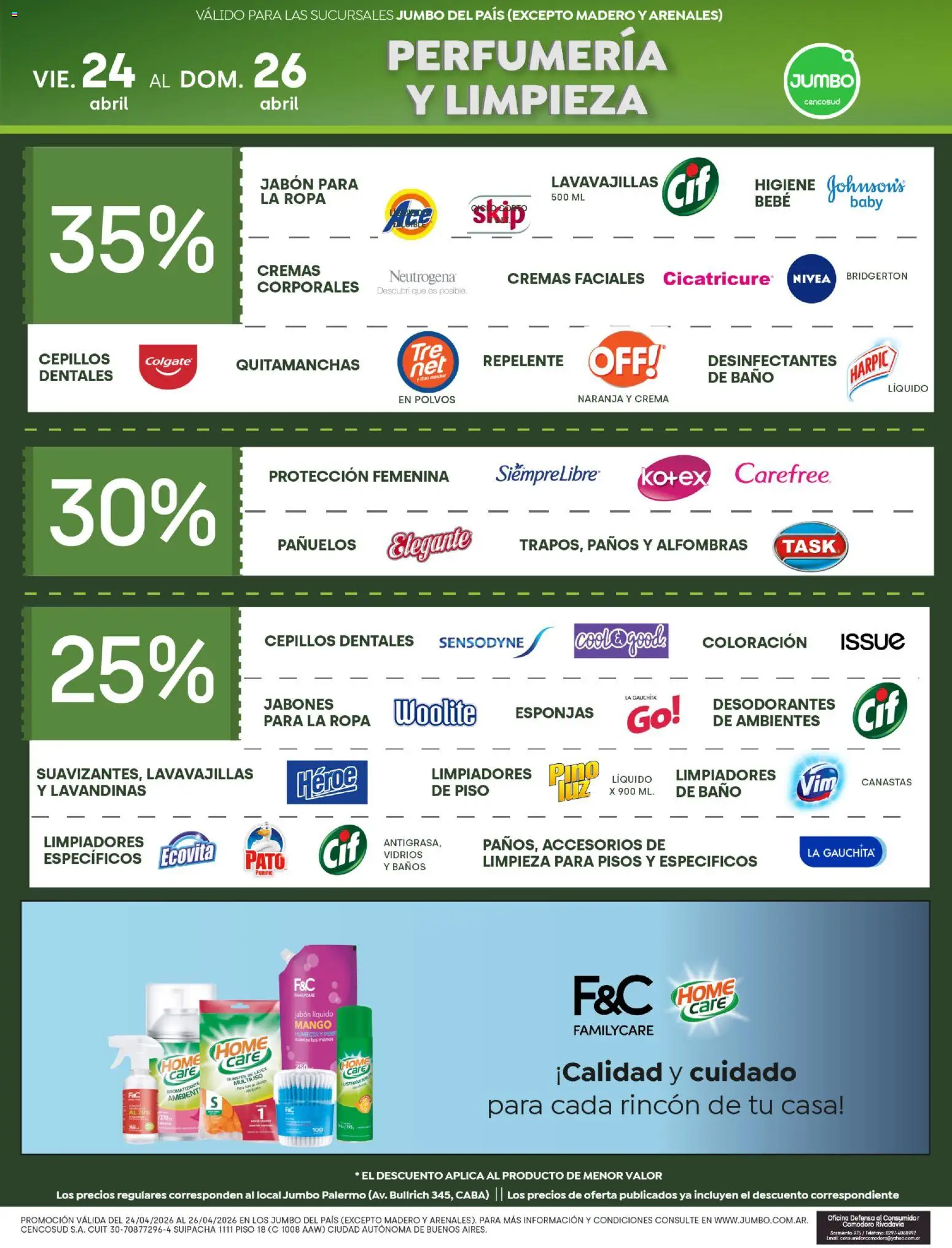 Jumbo ofertas │ válido desde el 24.04.2026 | Página: 7 | Productos: Repelente, Baño, Mango, Guantes