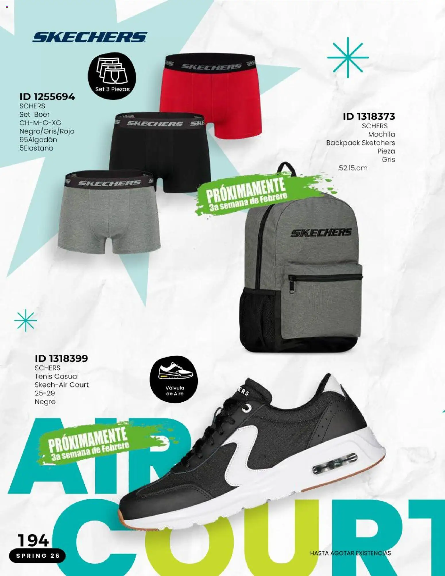 Nuevas ofertas de Price Shoes válidas en toda la República Mexicana desde el 15.02.2026. ¡Encuentra las mejores ofertas en Price Shoes catálogo ! | Página: 194 | Productos: Tenis, Mochila, Válvula