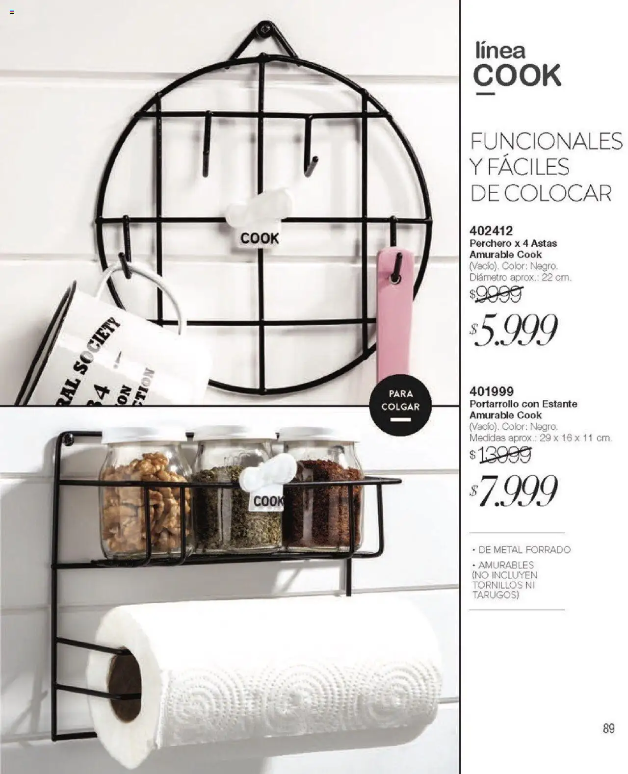Violetta catálogo │ válido desde el 09.10.2025 | Página: 89 | Productos: Estante, Perchero