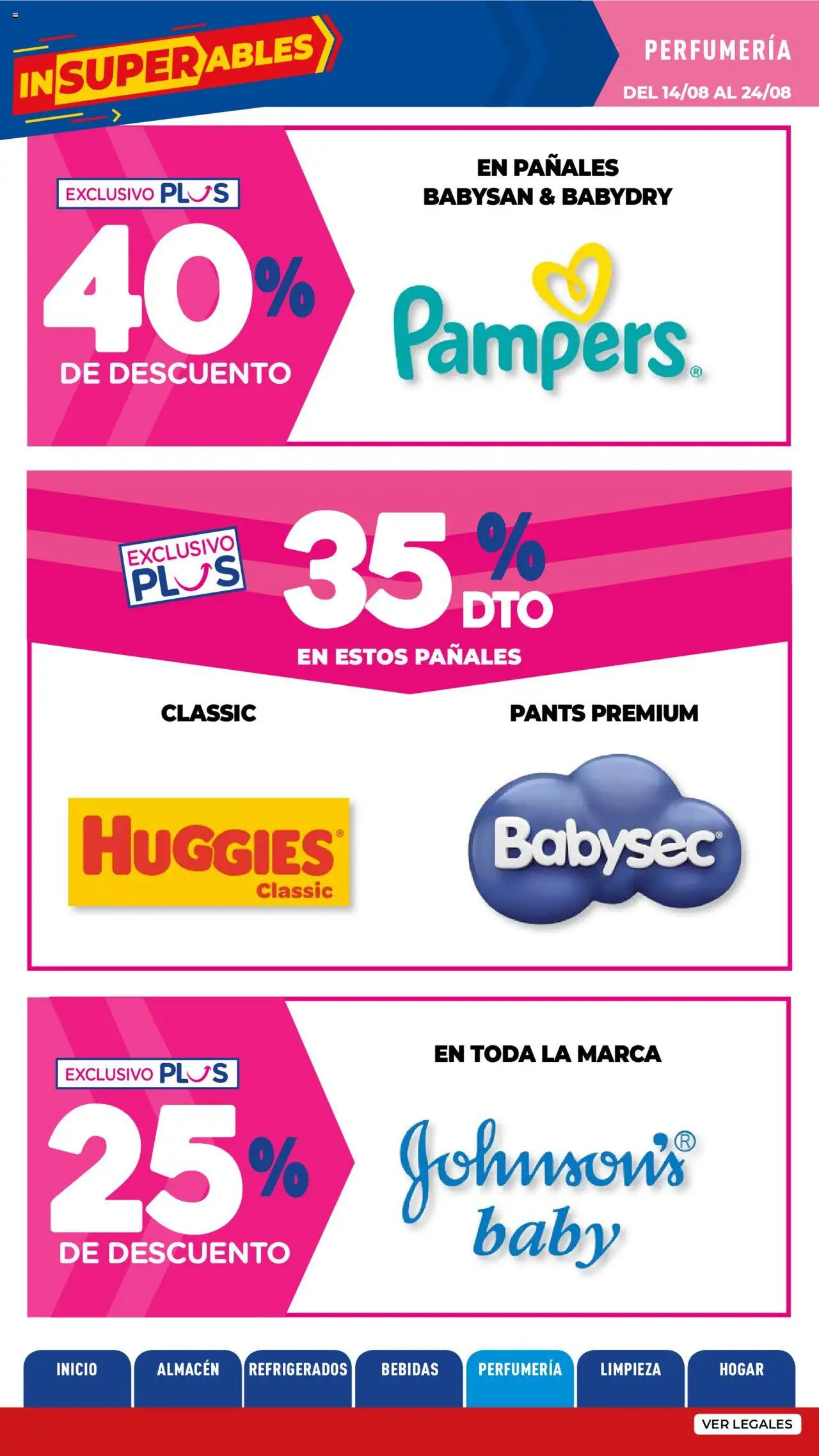 La Anonima - Insuperables - z5 │ válido desde el 14.08.2025 | Página: 24 | Productos: Pañales