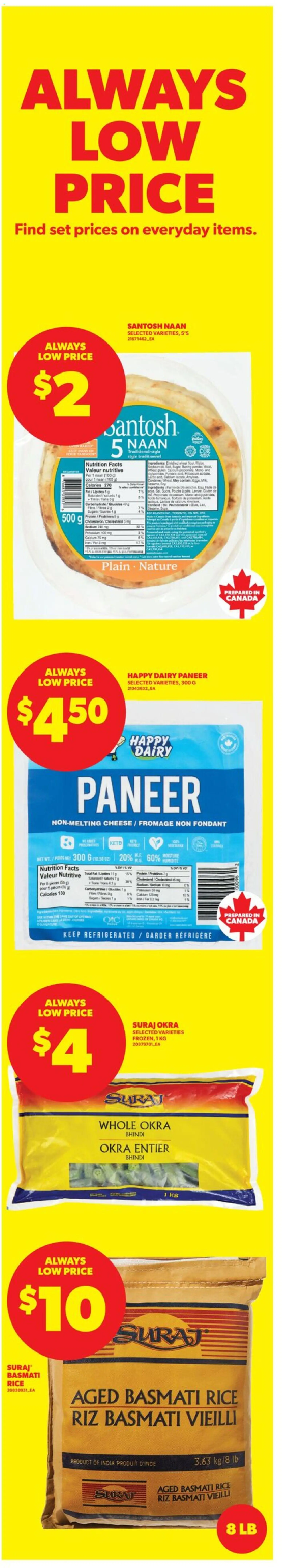 Real Canadian Superstore flyer valid from 22.01.2026 | Page: 4 | Products: Rice, Powder, Cheese