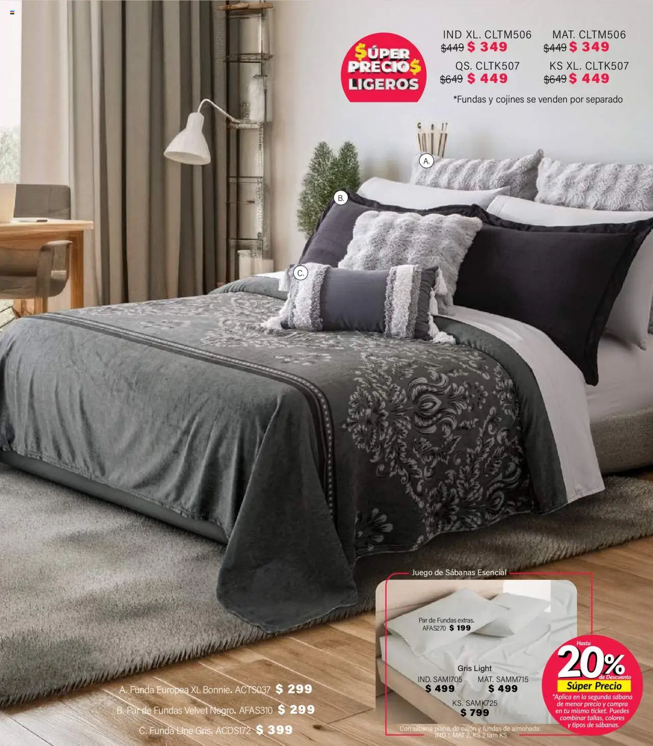Nuevas ofertas de Colchas Concord válidas en toda la República Mexicana desde el 01.08.2025. ¡Encuentra las mejores ofertas en Colchas Concord - Catálogo! | Página: 947 | Productos: Juego, Funda, Almohada, Sabanas