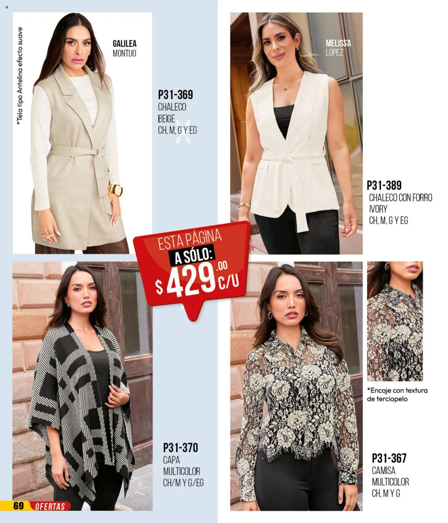 Nuevas ofertas de Cklass válidas en toda la República Mexicana desde el 12.01.2026. ¡Encuentra las mejores ofertas en Cklass catálogo Mega Ofertas Calzado! | Página: 379 | Productos: Chaleco, Camisa