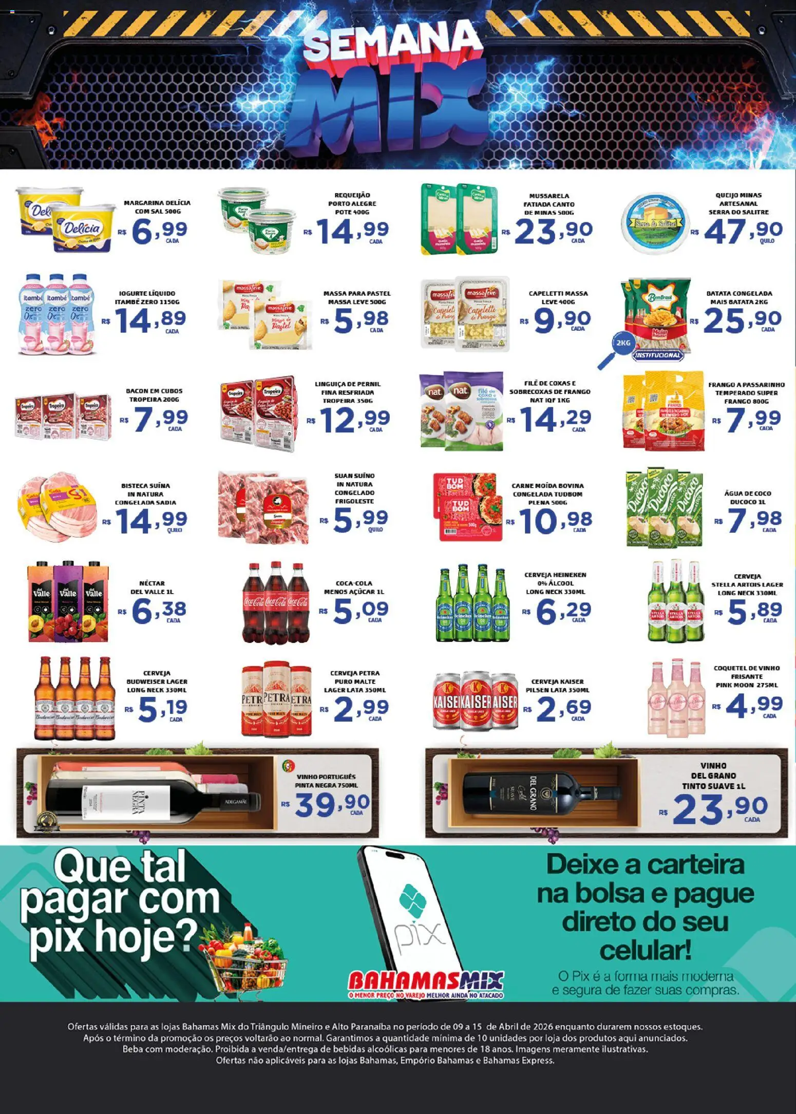 Bahamas Mix Folheto - válido de 05.04.2026 | Página: 2 | Produtos: Cerveja, Batata, Frango, Margarina