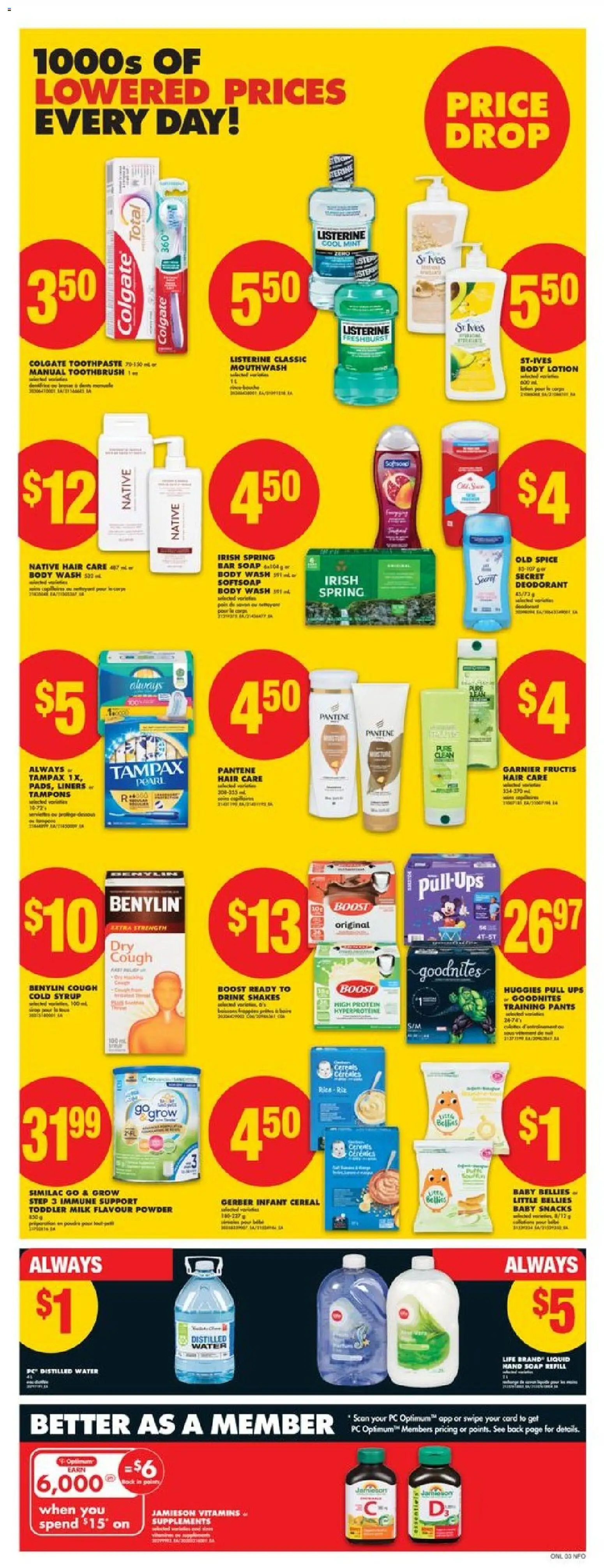 No Frills flyer valid from 25.12.2025 | Page: 9 | Products: PC, Soap, Body wash, Toothpaste