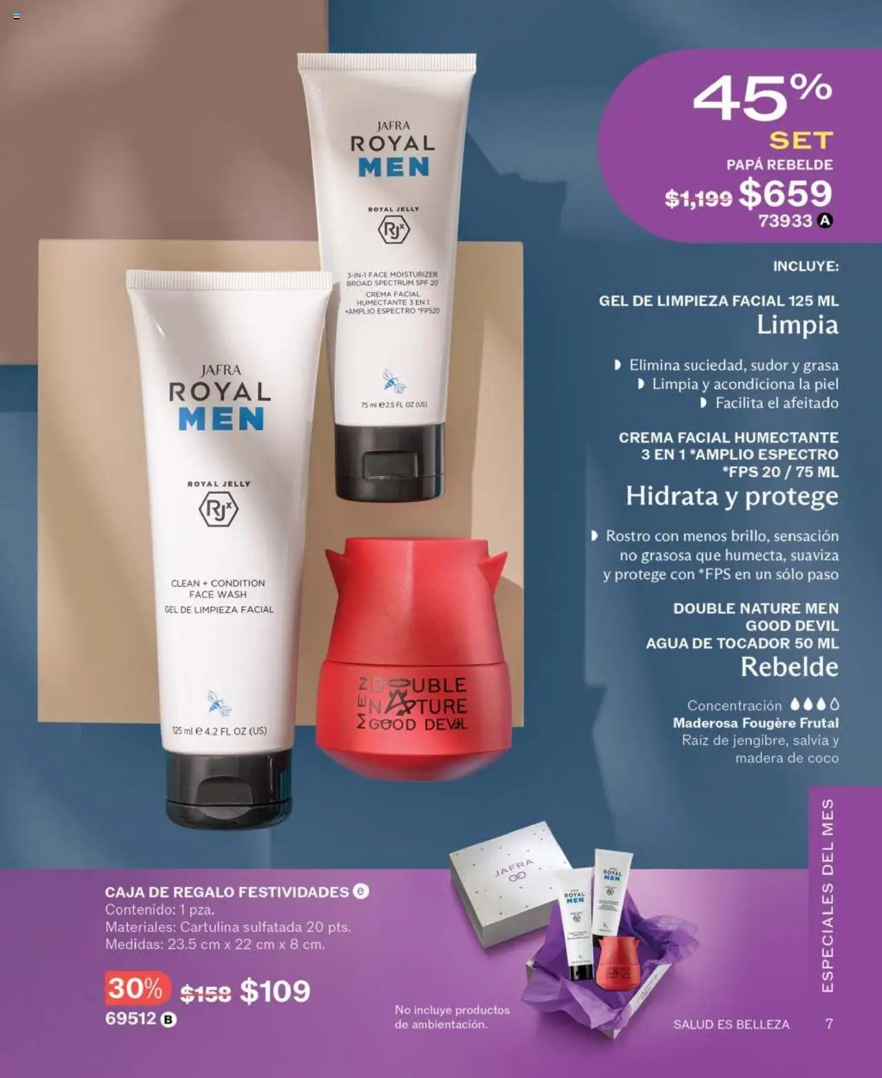 Nuevas ofertas de JAFRA válidas en toda la República Mexicana desde el 01.06.2025. ¡Encuentra las mejores ofertas en JAFRA catálogo! | Página: 7 | Productos: Crema, Agua, Caja, Eau de toilette