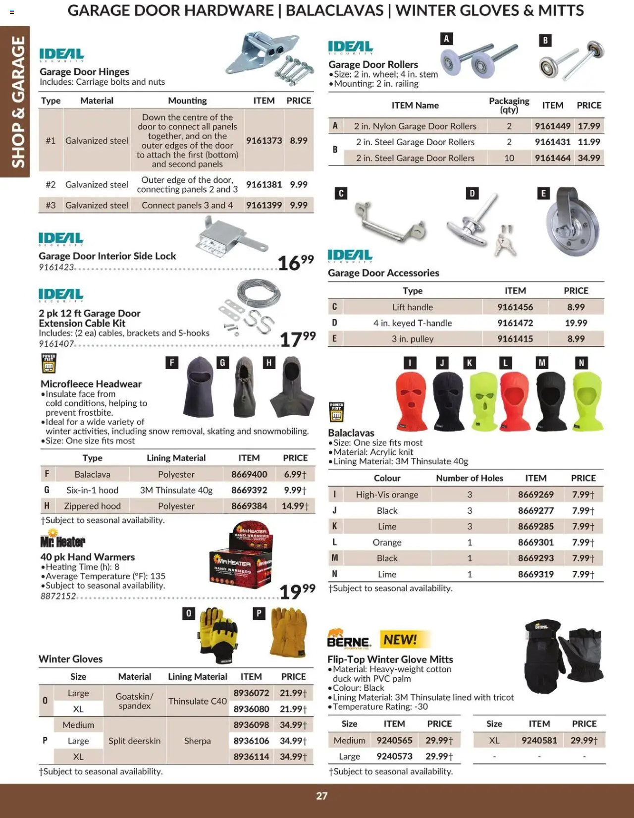 Princess Auto flyer valid from 16.04.2025 | Page: 29 | Products: Nuts, Gloves, Cable