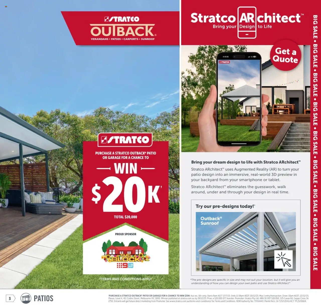 Stratco catalogue - valid from 19.09.2025 | Page: 3 | Products: Suit, Smartphone