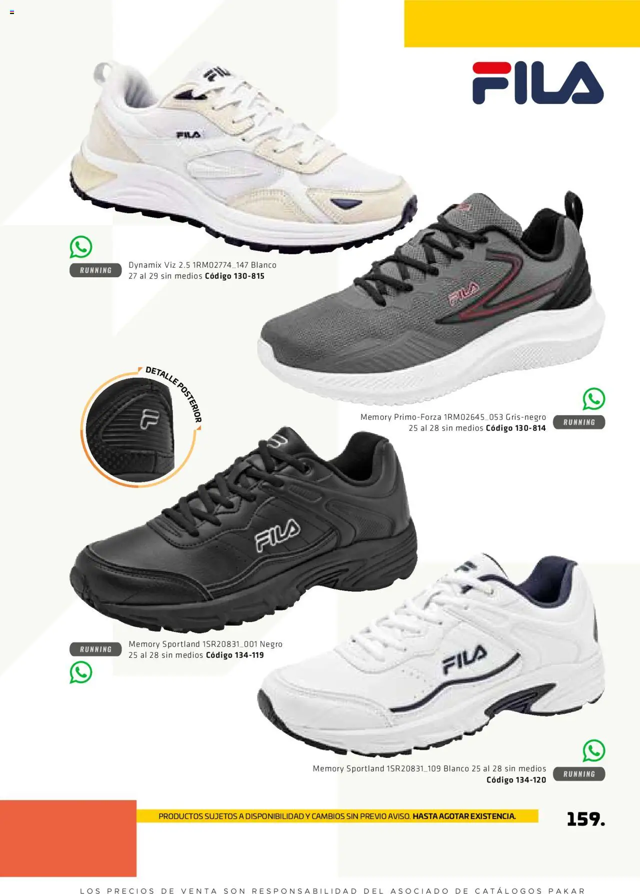 Nuevas ofertas de SC Pakar válidas en toda la República Mexicana desde el 29.08.2025. ¡Encuentra las mejores ofertas en SC Pakar - Catálogo Otoño Men Tomo 1! | Página: 159