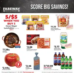 Preview of Fareway weekly ads valid from 15.09.2025