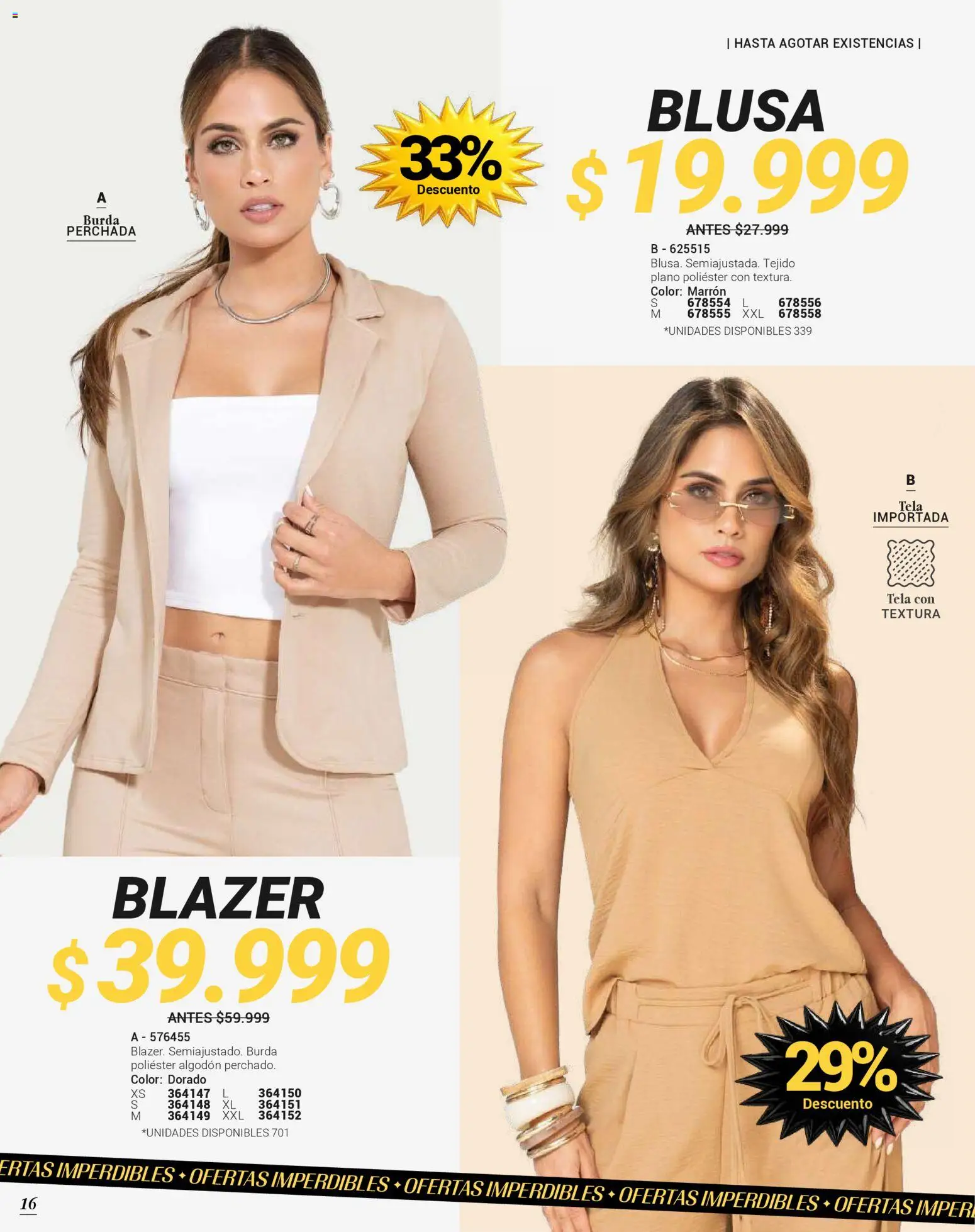 Carmel revista - valida desde el 01.06.2026 | Página: 212 | Productos: Algodón, Blazer, Blusa