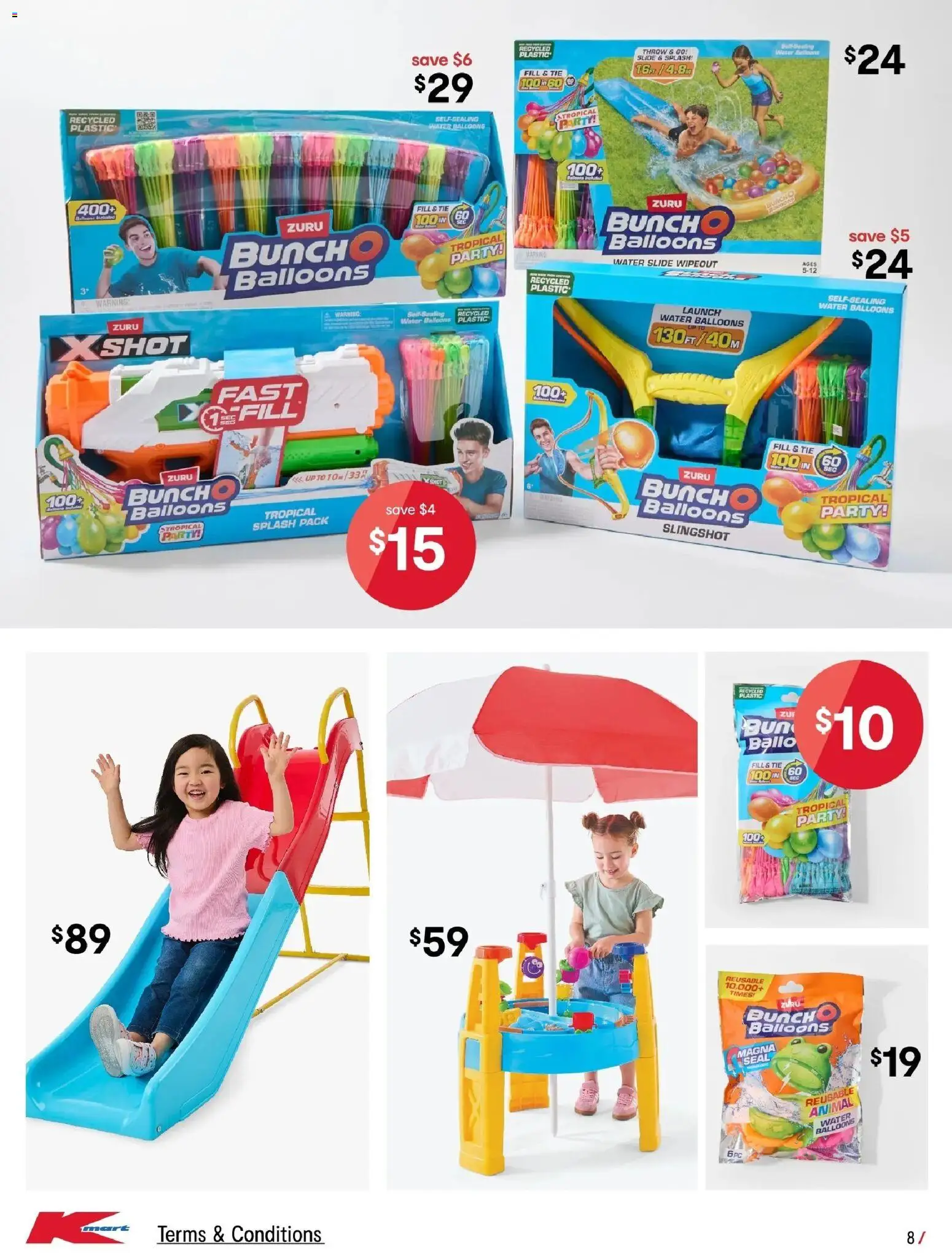 Kmart catalogue - valid from 04.12.2025 | Page: 8 | Products: Water, Tie
