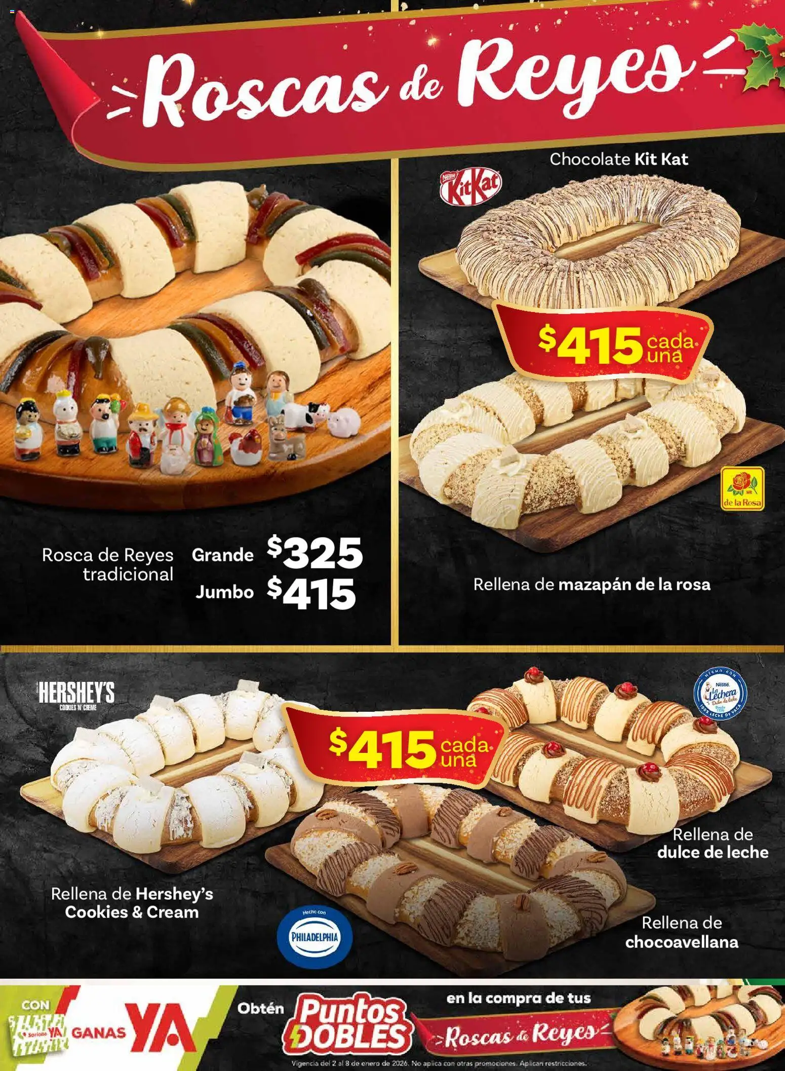 Nuevas ofertas de Soriana válidas en toda la República Mexicana desde el 02.01.2026. ¡Encuentra las mejores ofertas en Soriana - Festeja como los Reyes Híper Nacional! | Página: 2 | Productos: Dulce de leche, Leche, Chocolate