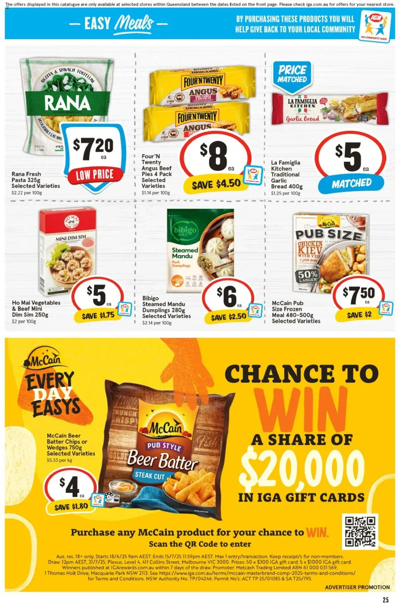 IGA catalogue - valid from 18.06.2025 | Page: 25 | Products: Bacon, Beer, Pork, Beef
