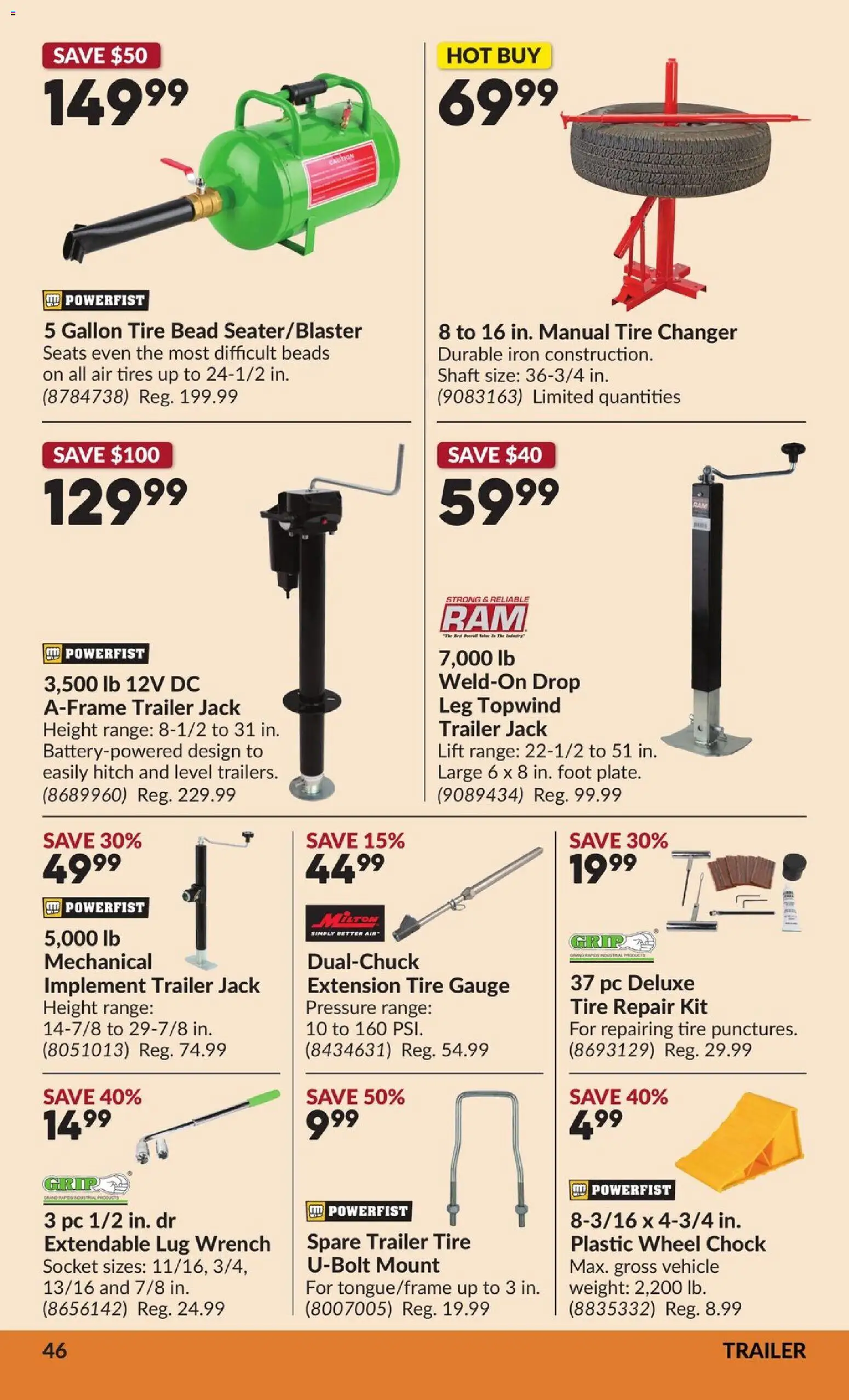 Princess Auto flyer valid from 07.04.2026 | Page: 52 | Products: PC, Iron, Socket