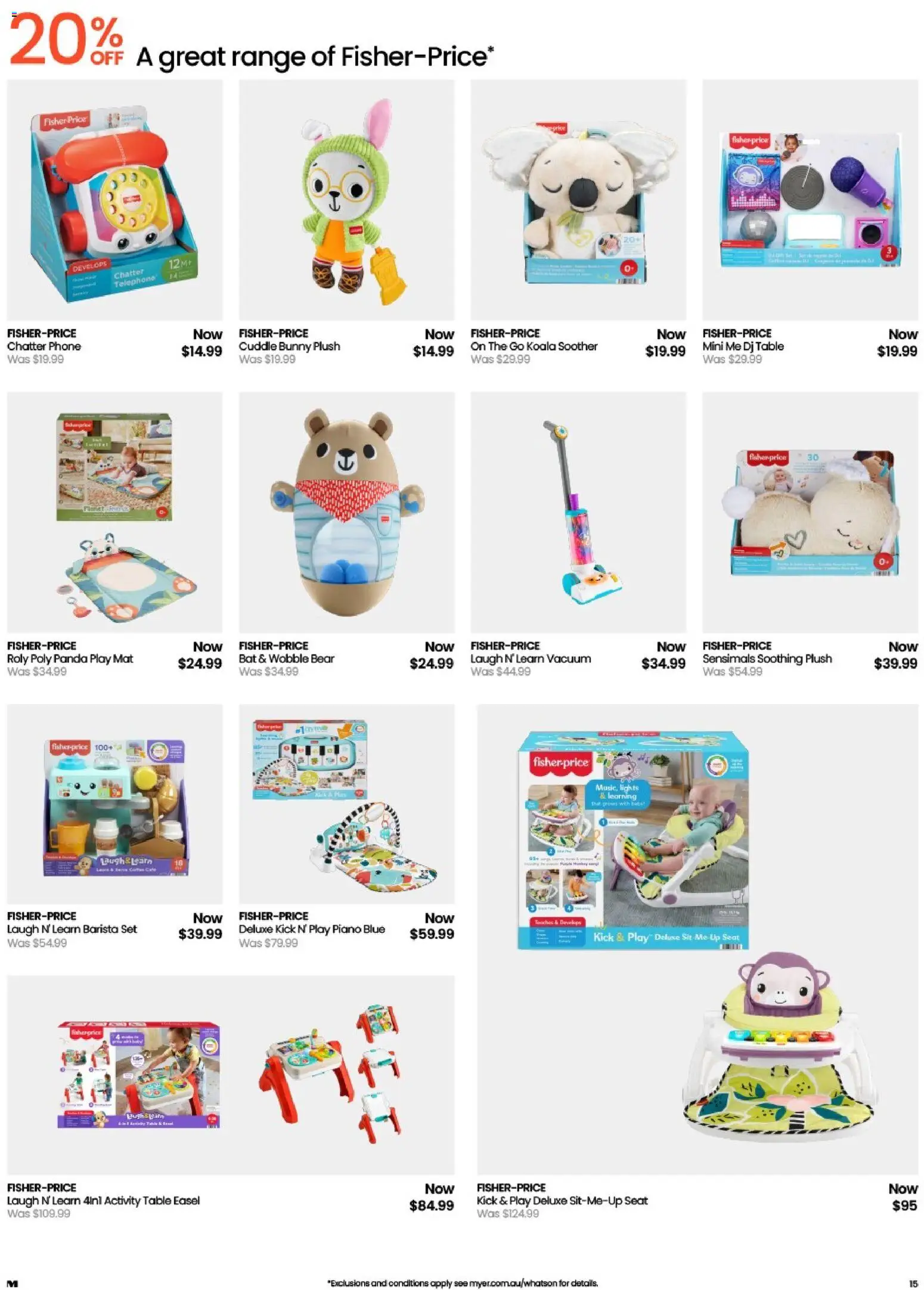 Myer catalogue - valid from 30.03.2026 | Page: 15 | Products: Table, Phone