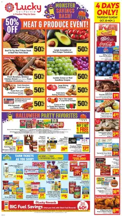 Preview of Lucky Supermarkets weekly ads valid from 29.10.2025