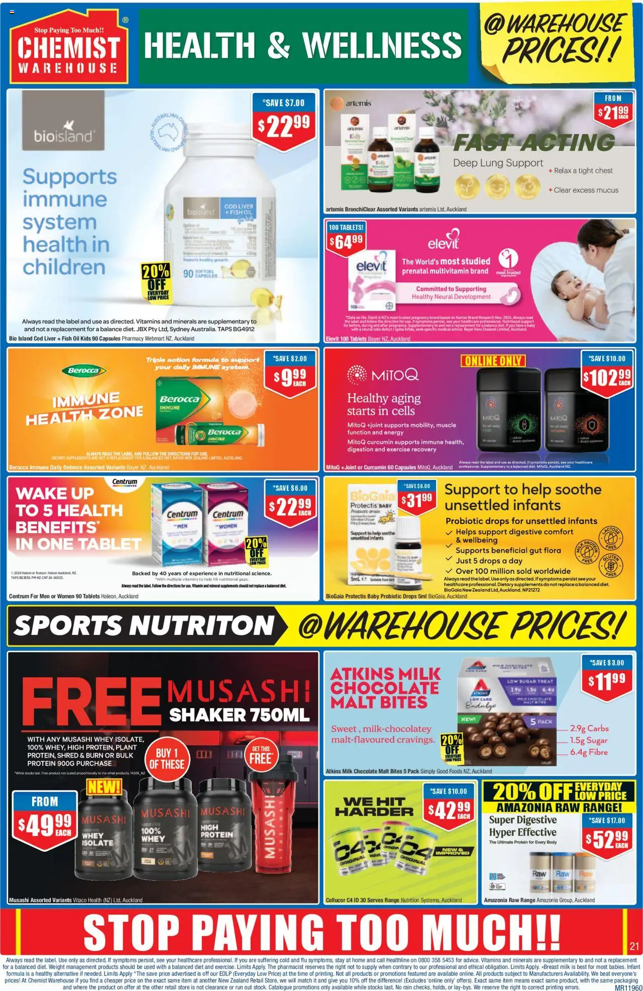 Chemist Warehouse catalogue from 17.07.2025 | Page: 21